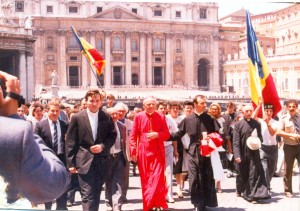 La Roma împreună cu Cardinalul Todea